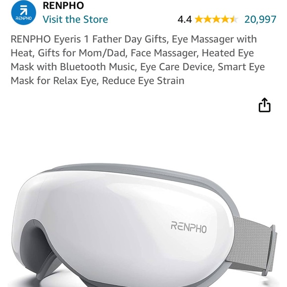 RENPHO Eye Massager with Heat - Picture 1 of 7